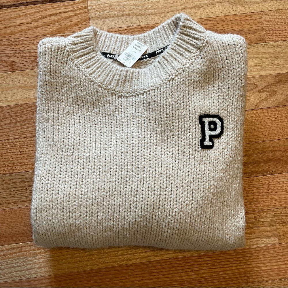 Victorias Secret PINK boyfriend crewneck sweater